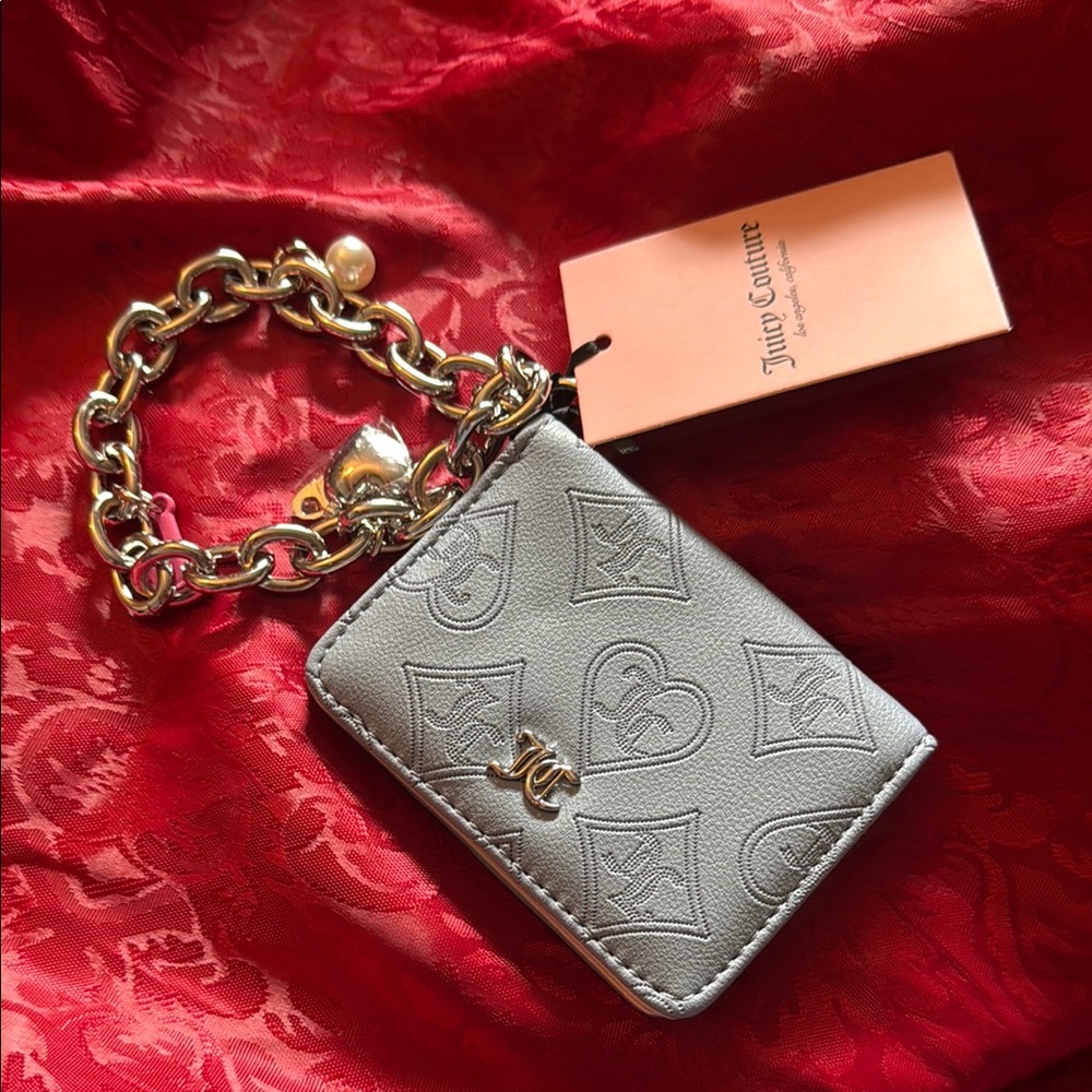 Juicy Couture Silver Chain Bracelet with Charm
